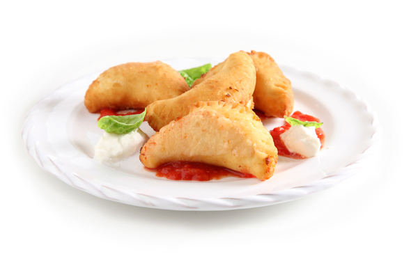 Crescents fried with Andriese burrata 1