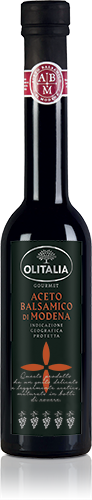 Sgombro marinato, cicerchia flegrea, Aceto Balsamico di Modena I.G.P. “5 Grappoli” Olitalia, cipolla di Tropea 2