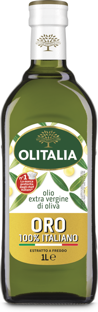 Tagliolini mantecati all’Olio Oro 100% italiano Olitalia e aglio nero, su crema di peperoni dolci 2