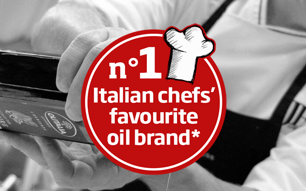 Olitalia is the favourite brand of Italian chefs 1