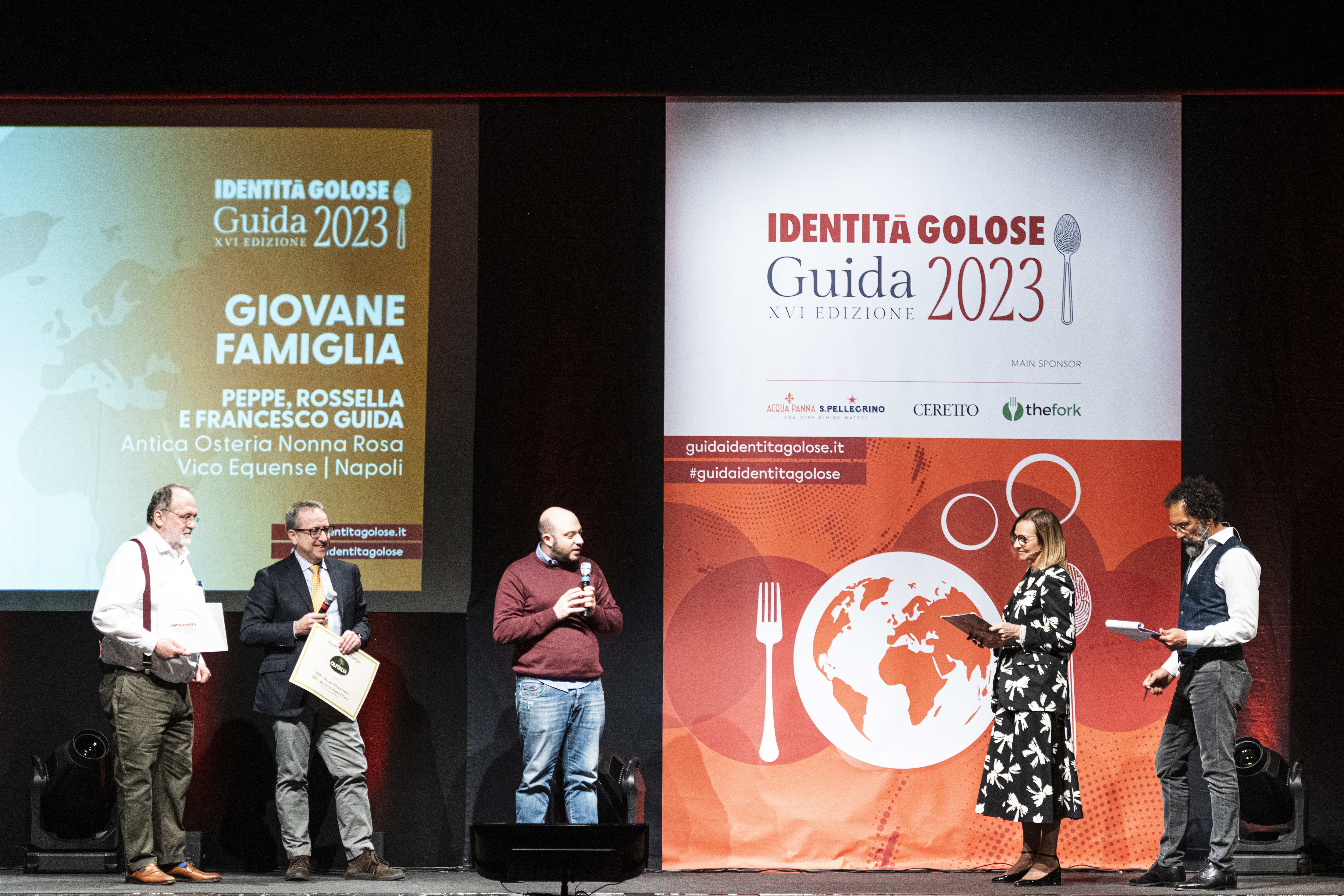 Premio “Giovane Famiglia” della guida di Identità Golose 2023 1