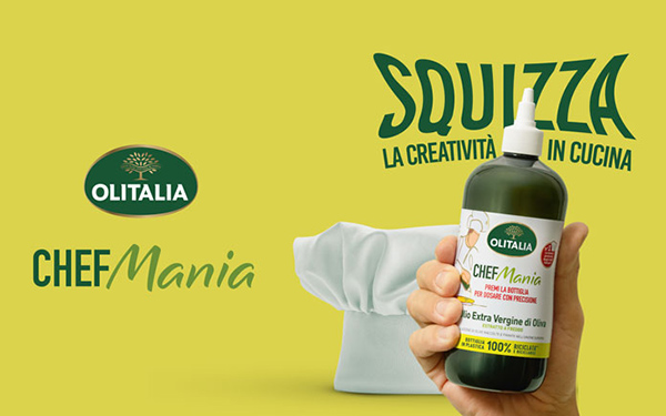 Olitalia lancia CHEFMania: l’olio extravergine “squeezable” che reinventa l’olio extravergine in grande distribuzione 1